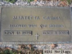 Mary Etta Cheekwood Grimes