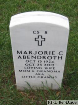 Marjorie C "marge" Hegeman Abendroth