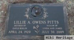 Lillie Anita Owens Pitts