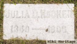 Julia D Hooker