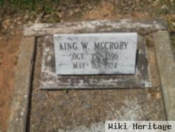 King W Mccrory