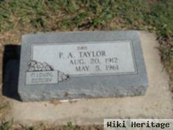 P A Taylor