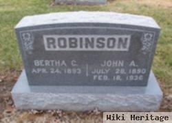 John A Robinson