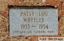 Patsy Lou Wheeler