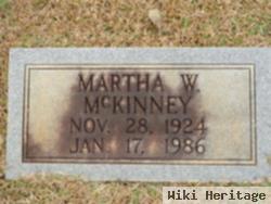 Martha W. Mckinney