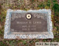 Marian H. Lewis