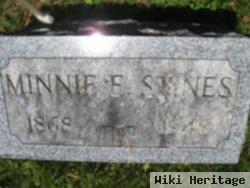 Minnie E Stines