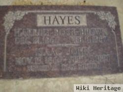 Harriet Rose Ann Brown Hayes