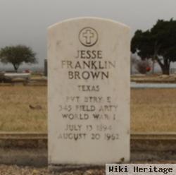 Jesse Franklin Brown