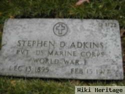 Stephen D Adkins