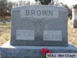 Eli L Brown, Jr