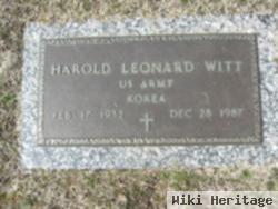 Harold Leonard Witt