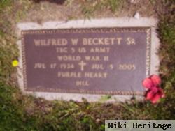 Wilfred Wiley "bill" Beckett, Sr