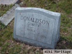 Eugene W "gene" Donaldson