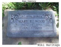 Mary E Wood