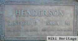 Sanford F Henderson