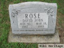 David John "dave" Rose