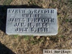 Nannie T. Hayden