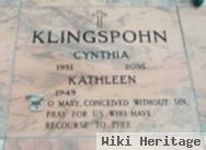 Cynthia Klingspohn