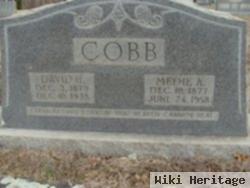 David Henry "dane" Cobb