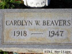 Carolyn W Beavers