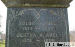 Bertha A Hurd Abel