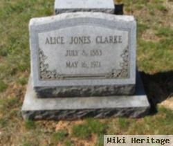 Alice Jones Clarke