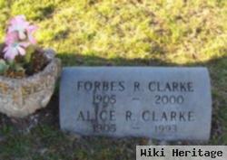 Alice R Clarke