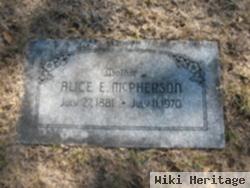 Alice E Mcpherson