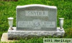 Harold R. Snyder