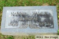 Nannie Hamer Bowman