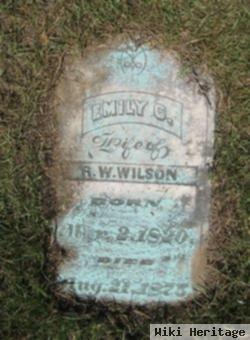 Emeline C. "emily" Youngblood Thomasson Wilson