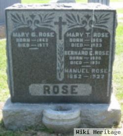 Mary G Rose