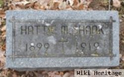 Harriet M. "hattie" Shank