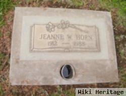 Jeanne W. Horn