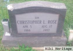 Christopher L Rose