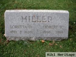 Odbert W Miller