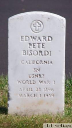 Edward Pete Bisordi