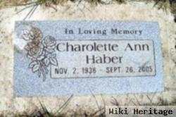 Charolette Ann Haber