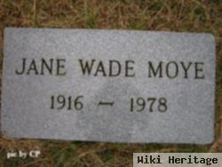 Jane Waid Moye