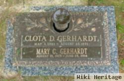 Clota Daniel Gerhardt, Sr