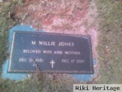 Mary Wilhelmina "willie" Strickland Jones