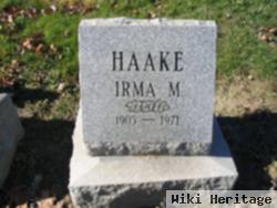 Irma M Haake