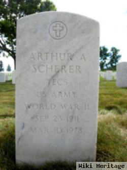 Arthur A Scherer