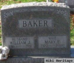 Mary E Evans Baker