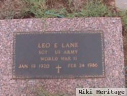 Leo E. Lane