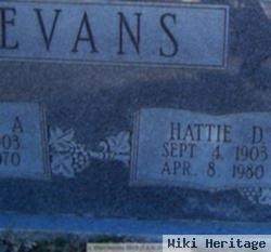 Hattie Downing Evans