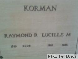 Lucille M. Korman