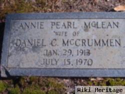 Annie Pearl Mclean Mccrummen