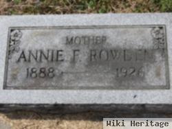 Annie Francis Palmer Rowden